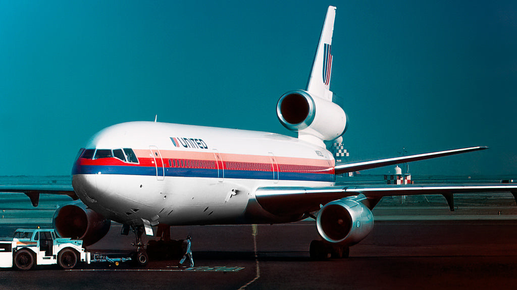 联合航空 DC-10 真实涂装照片